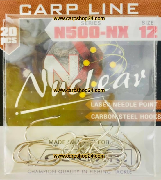 Colmic Nuclear N500-NX Hooks Nickel Nikkel Haak Weerhaak Nr AMZA12
