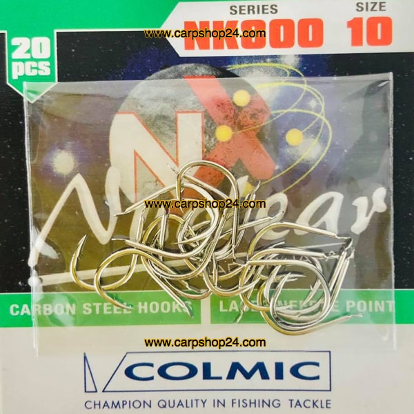 Colmic Nuclear NK800 Hooks Nickel Nikkel haak Weerhaak nr AMA010