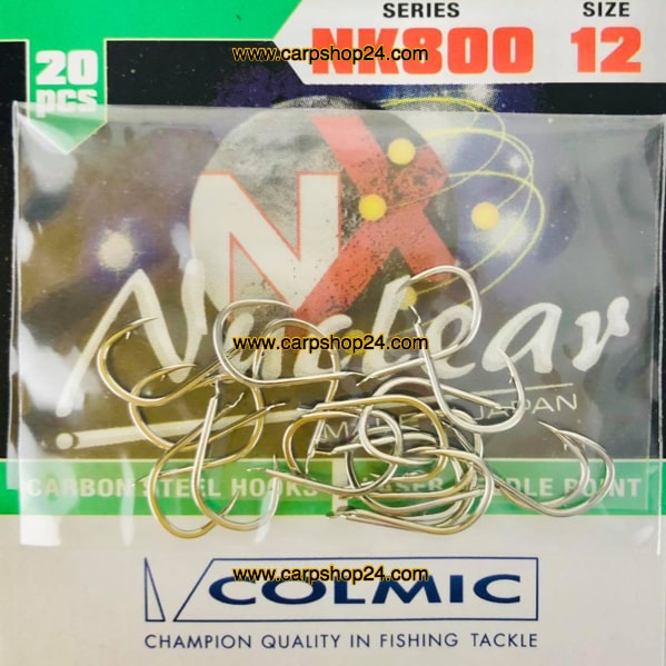 Colmic Nuclear NK800 Hooks Nickel Nikkel haak Weerhaak nr AMA012