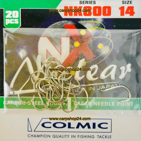 Colmic Nuclear NK800 Hooks Nickel Nikkel haak Weerhaak nr AMA014