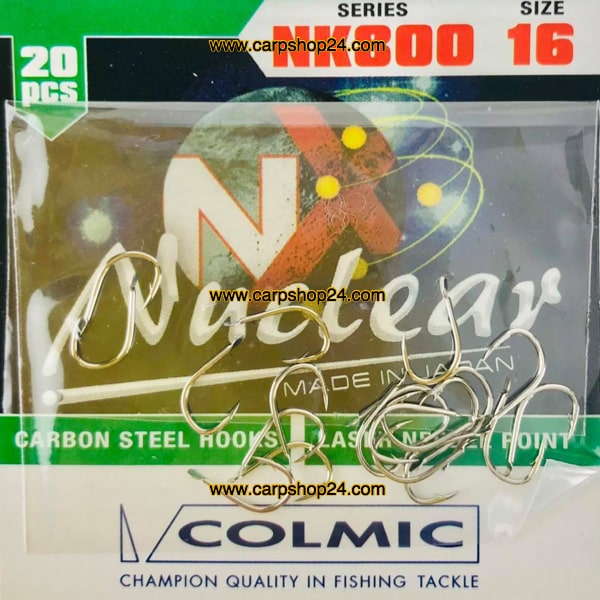 Colmic Nuclear NK800 Hooks Nickel Nikkel haak Weerhaak nr AMA016