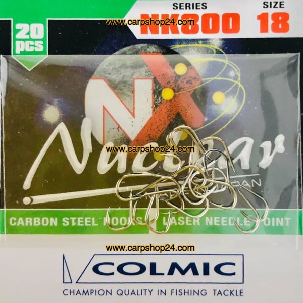 Colmic Nuclear NK800 Hooks Nickel Nikkel haak Weerhaak nr AMA018