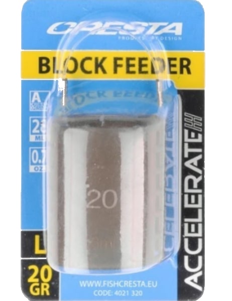 Cresta Accelerate Block Feeders Large 20g 4021-320