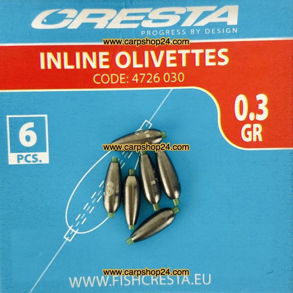 Cresta Inline Olivettes 0.3g 4736-30
