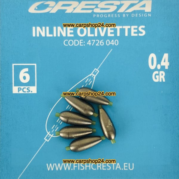 Cresta Inline Olivettes 0.4g 4736-40