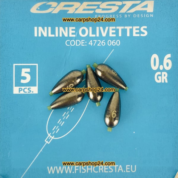 Cresta Inline Olivettes 0.6g 4736-60