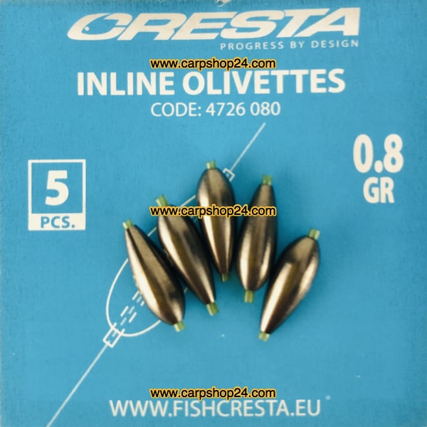 Cresta Inline Olivettes 0.8g 4736-80