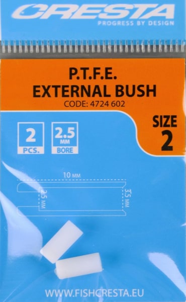 Cresta PTFE External Bush Maat 2 2.5mm 4724602