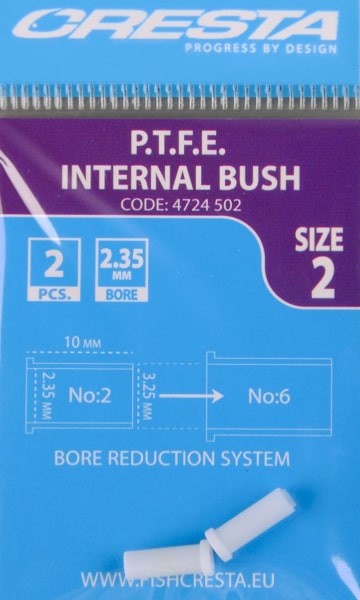 Cresta PTFE Internal Bush Maat 1 2.35mm 4724-502