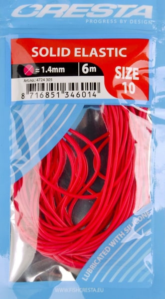 Cresta Solid Elastic Volle Elastiek Roze 1.4mm 4724-305
