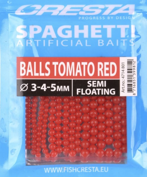 Cresta Spaghetti Balls Tomato Red 4714-801