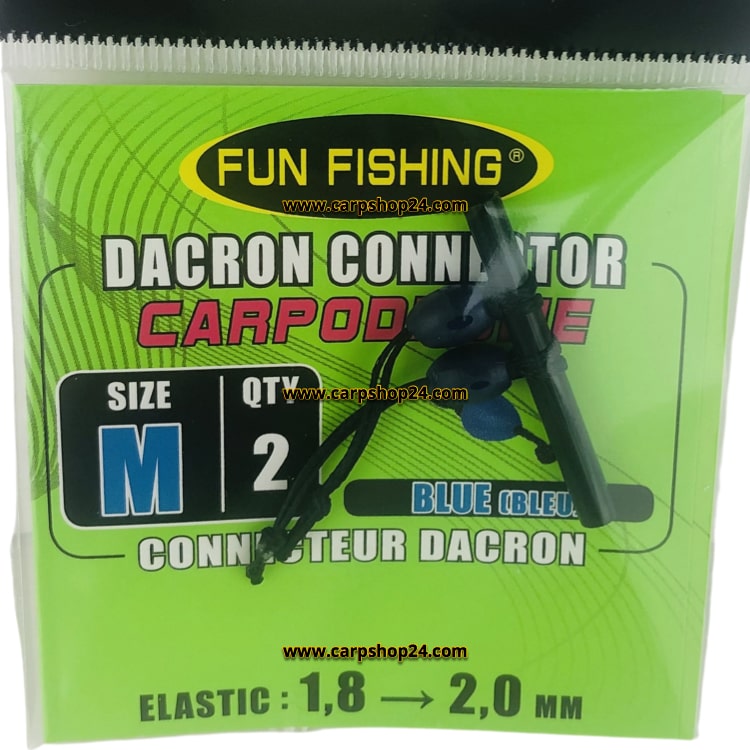 Fun Fishing Dacron Connectors M Blue 44521720