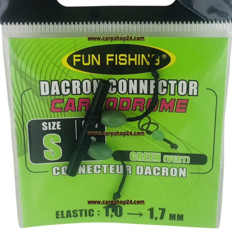 Fun Fishing Dacron Connectors S Green 44521710