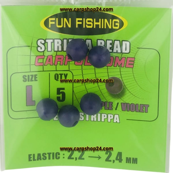 Fun Fishing Strippa Bead Purple L 44522530