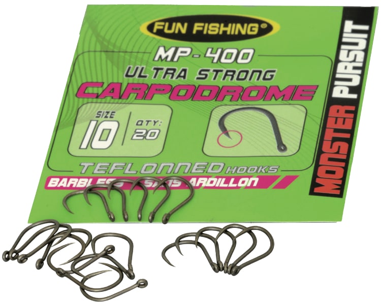 Fun Fishing MP400 Barbless Haak 10 44531410