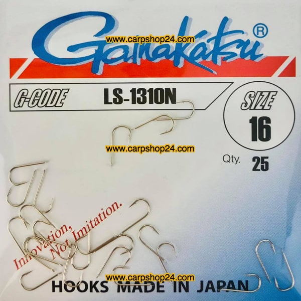 Gamakatsu LS-1310N Nikkel Haak Weerhaak Nr 16 146537-1600