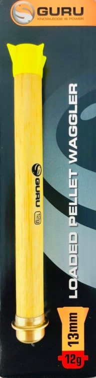 Guru 13mm Loaded Pellet Waggler 12g Geel GW12