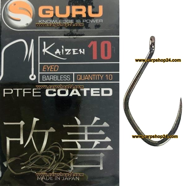 Guru Tackle QM1 Hook Size 18 Barbless/Eyed Guru Tackle QM1 Hook Size 18 Barbless/Eyed