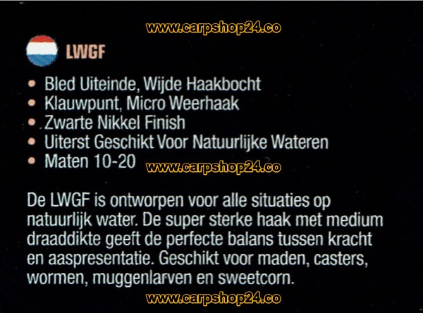 Guru LWGF Micro Barb Spade End Feeder Special Weerhaak Bled Haak 