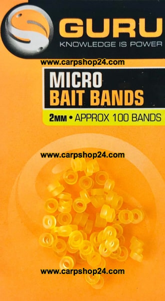 Guru Micro Bait Bands 2mm G2BB