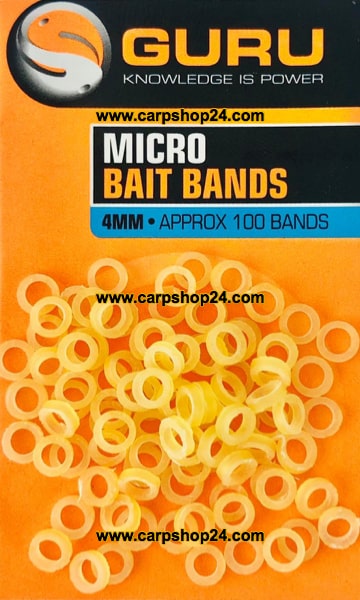Guru Micro Bait Bands 4mm GBB