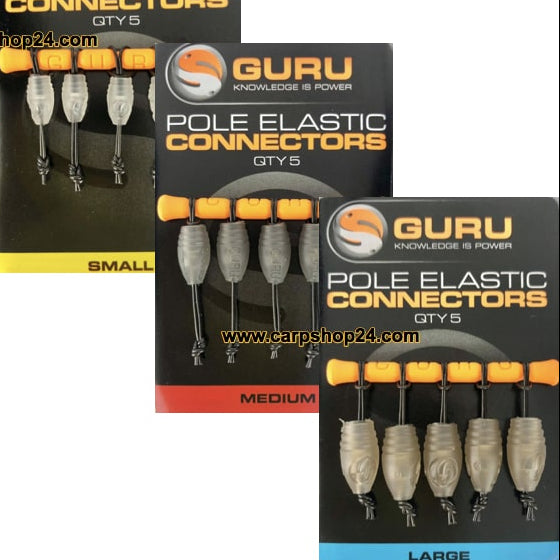 Guru Pole Elastic Dacron Connectors