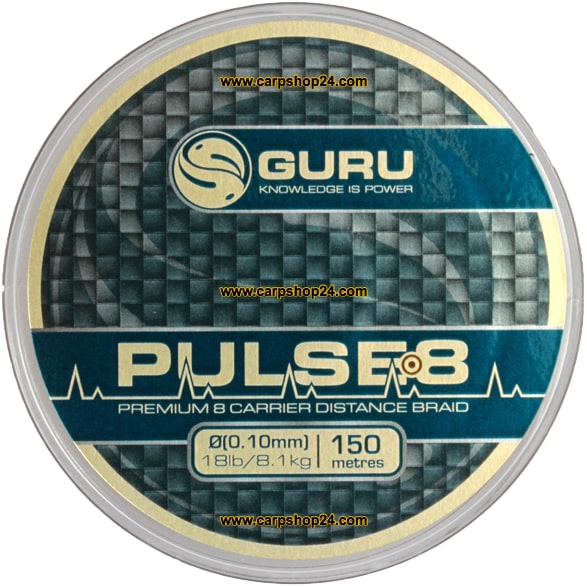 Guru Pulse 8 Braid Gevlochten 0.10mm GPULB10