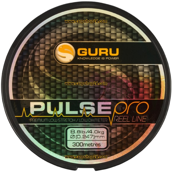 Guru Pulse Line Clear Visdraad 0.28mm 300m - Het Loze Vissertje