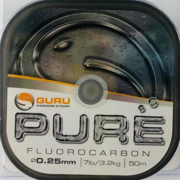 Guru Pure Fluorocarbon 0.25mm GFC25