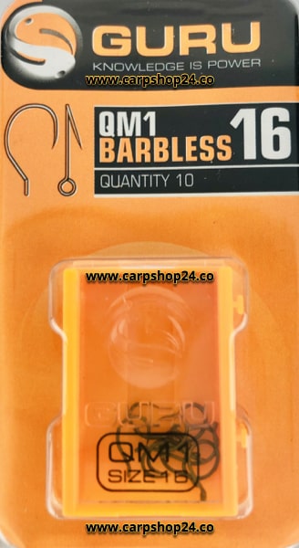 Guru QM1 Barbless Haak 16 GQ16