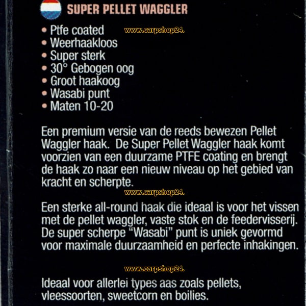 Guru Super Pellet Waggler Eyed Barbless Weerhaakloos