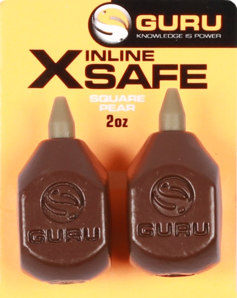 Guru Xsafe Inline Square Pear Feederlood 2oz 57g GIL2