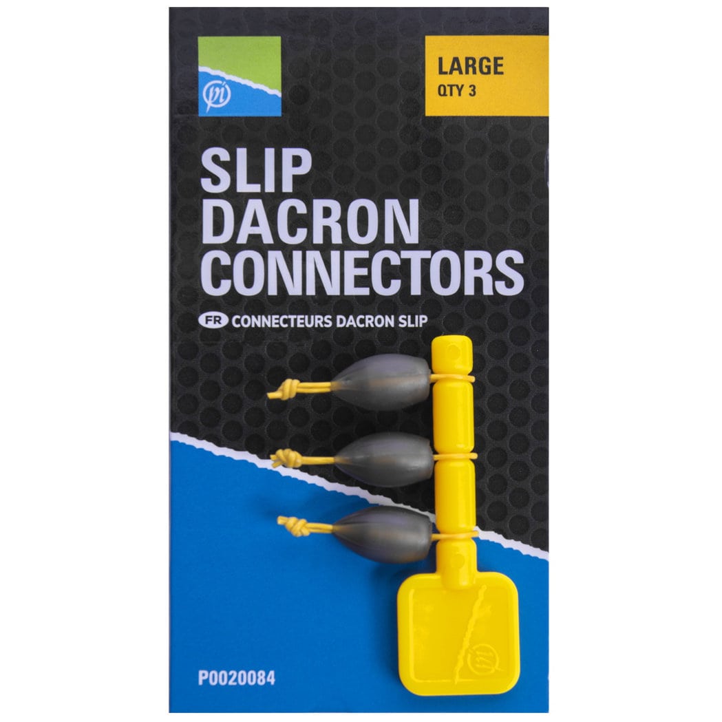 Preston slip dacron connectors