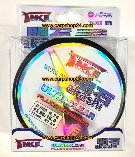 Lineaffe Take Akashi Ultraclear 100m 0.25mm Fluorocarbon