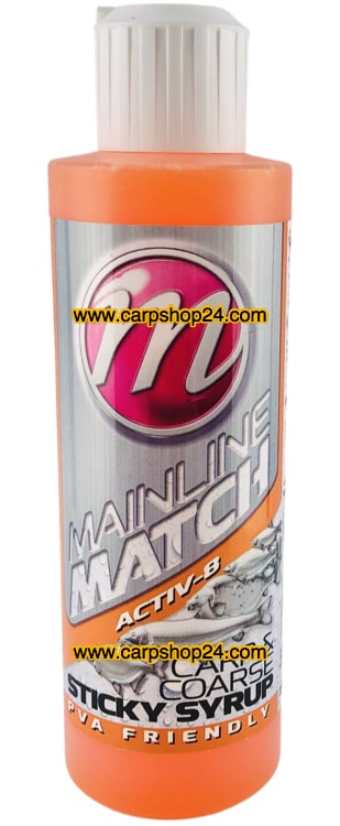 Mainline Match Carp Coarse Sticky Syrup 250ml Active-8 MM2707