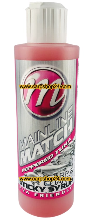 Mainline Match Carp Coarse Sticky Syrup 250ml peppered Tuna MM2708