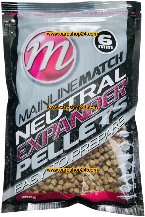 Mainline Match Expander Pellets Neutral 6mm MM3906