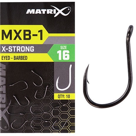 Matrix MXB-1 X Strong Eyed Barbed Size 16