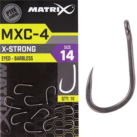 Matrix MXC-4 X Strong Eyed Barbless haken