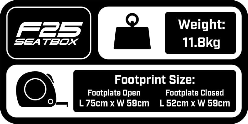 Matrix F25 seatbox MKII system feeder seat combo zitkist