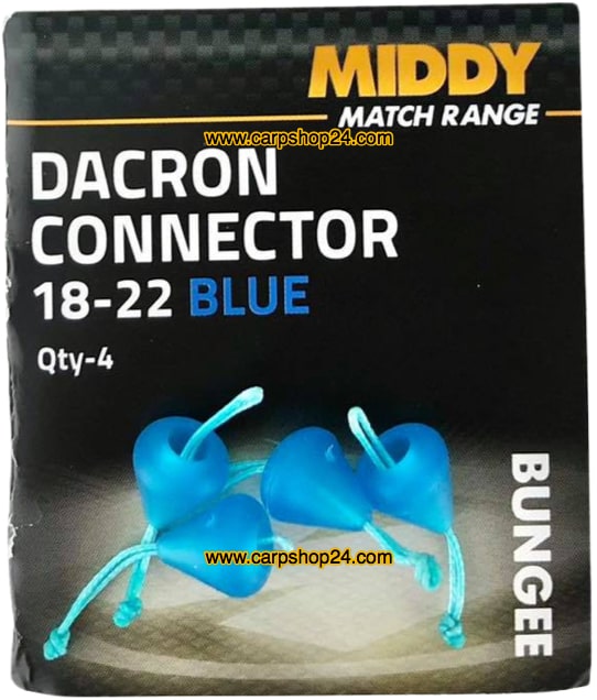 Middy Dacron Connectors 18-22 Blauw 1409