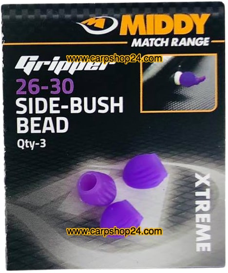 Middy Side-Bush Gripper Beads 26-30 Paars 963