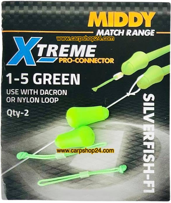 Middy Xtreme Pro-Connectors 1-5 Groen 780