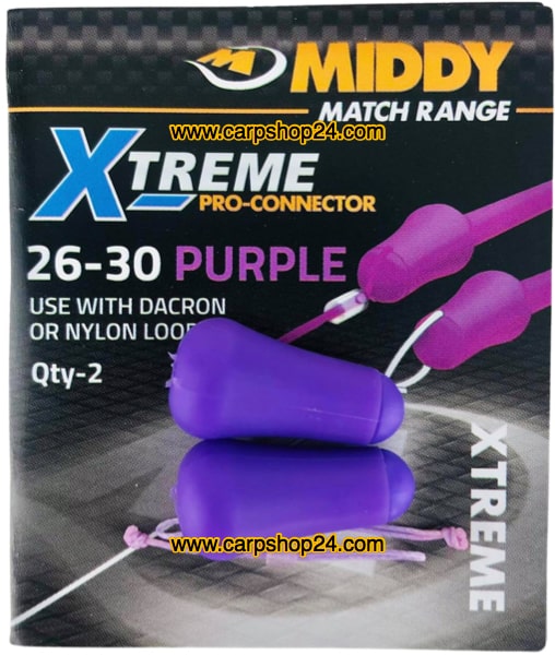 Middy Xtreme Pro-Connectors 26-30 Paars 786