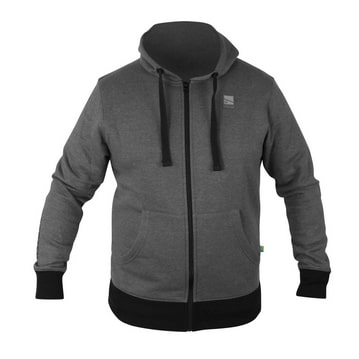 Preston grey zip hoodie