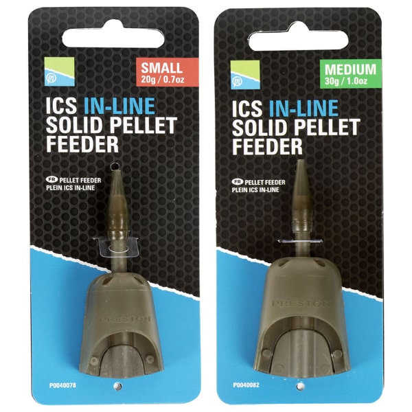 Preston ICS In-Line Solid Pellet Feeders Voerkorven