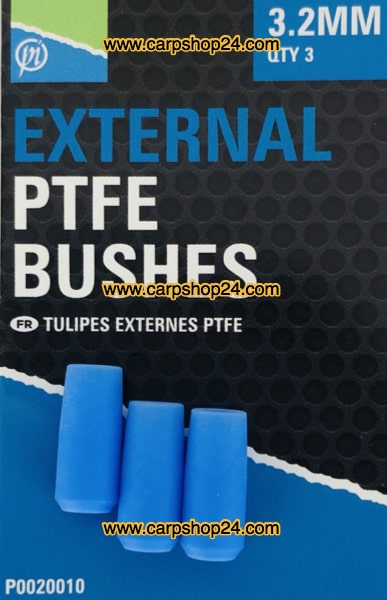 Preston PTFE Enternal Bushes 3.2mm P020010