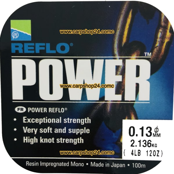 Preston Reflo Power Nylon Draad 0.13mm P0270009