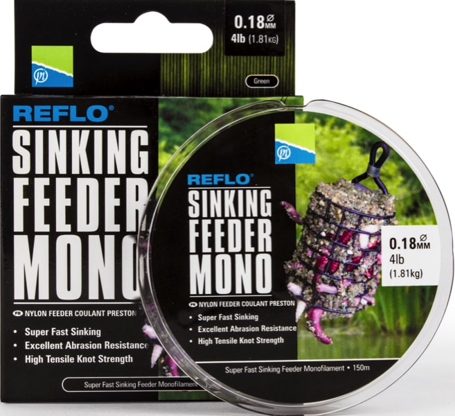 Preston Reflo Sinking Feeder Mono Nylon Draad