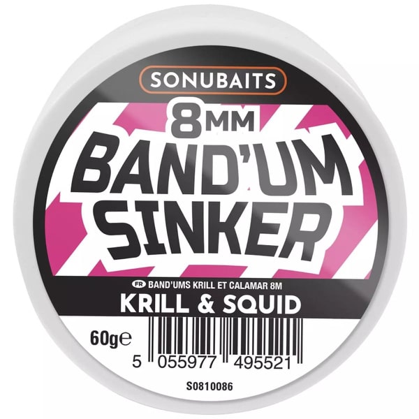 BAND'UM SINKERS 8mm krill & squid 